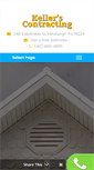 Mobile Screenshot of kellerscontracting.com